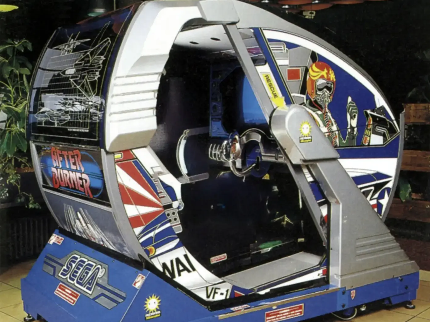 MERKUR History - Arcade-Racing - After Burner