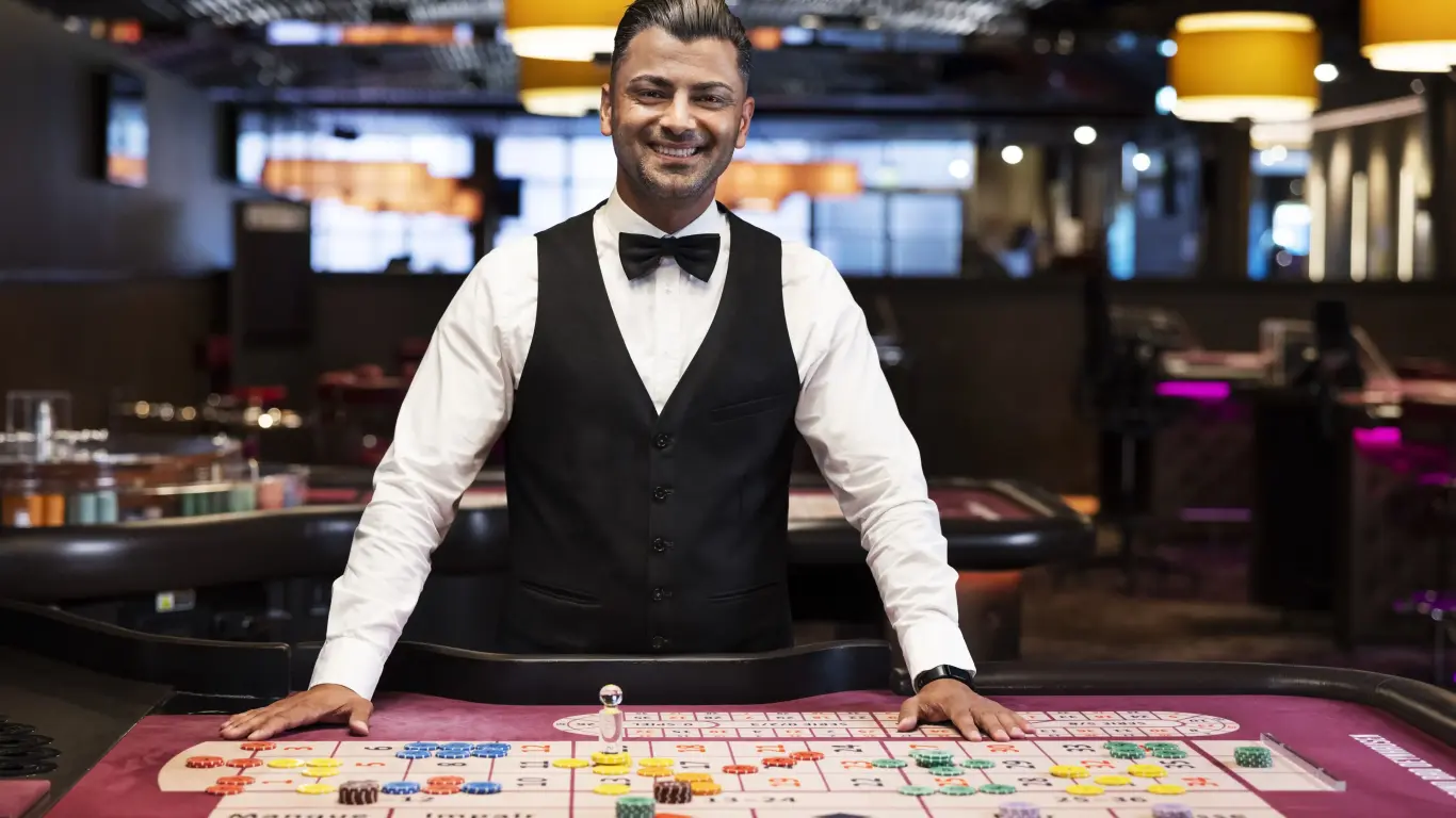 Das Roulette-Team der MERKUR SPIELBANK Bad Oeynhausen