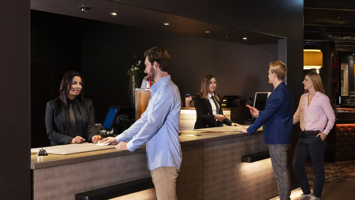 Der Empfang im MERKUR CASINO Bad Oeynhausen