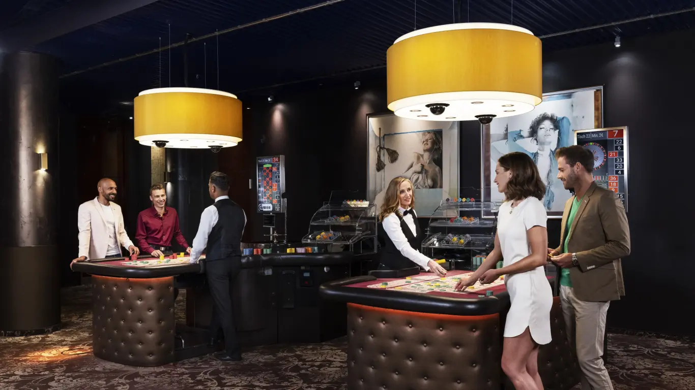 Roulette-Action im MERKUR CASINO Bad Oeynhausen
