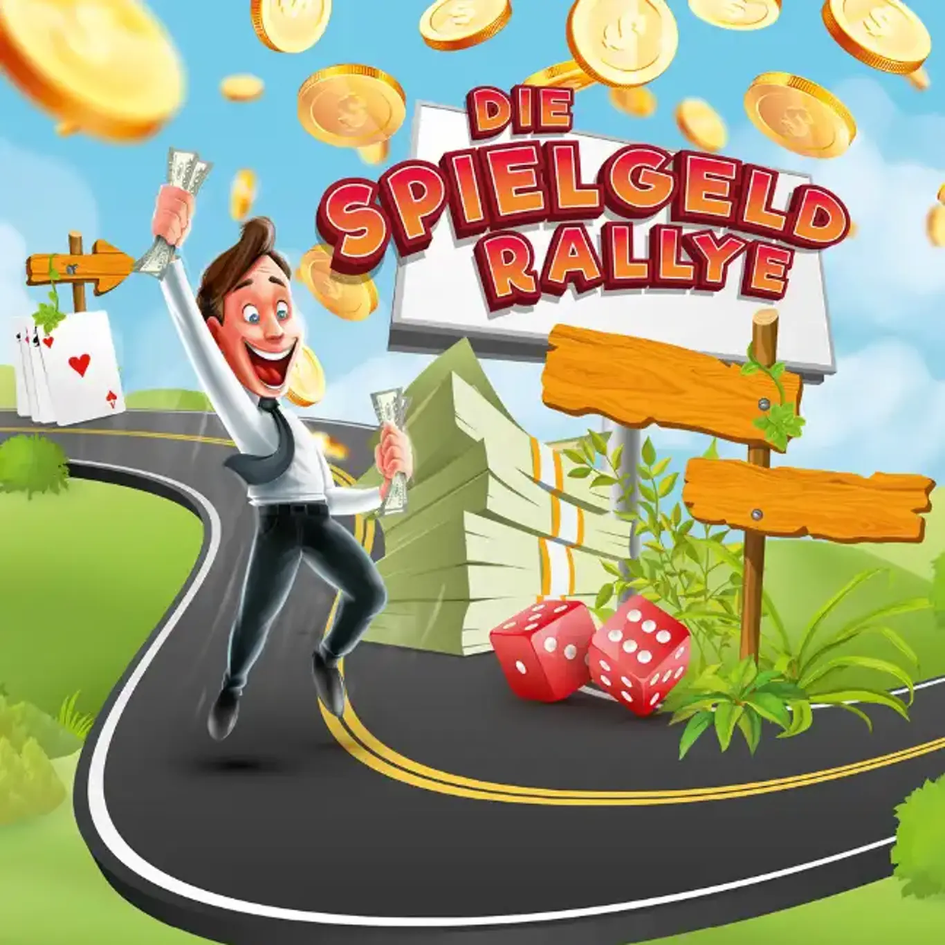 Spielgeld Rallye