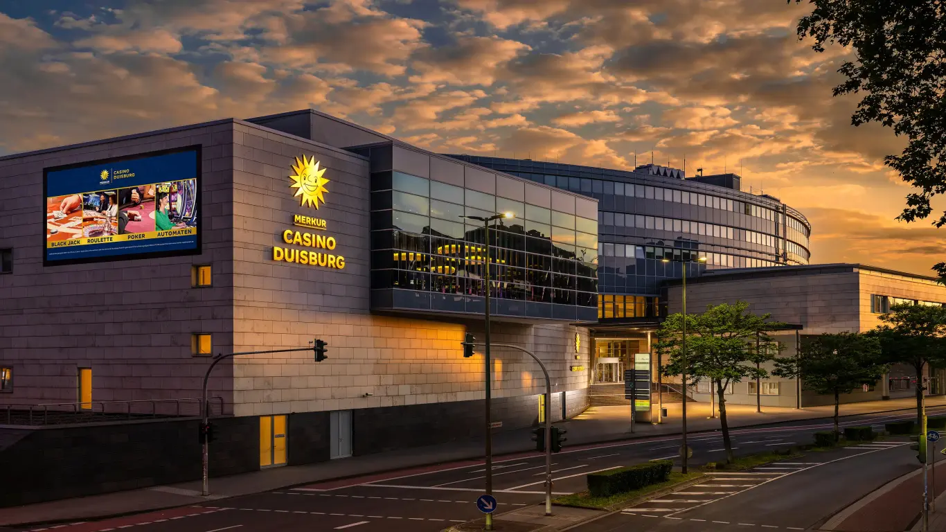MERKUR CASINO Duisburg_Außensicht