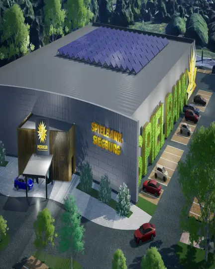 Visuelle Eindrücke: Die neue MERKUR SPIELBANK Siegburg (Visualisierung 5)