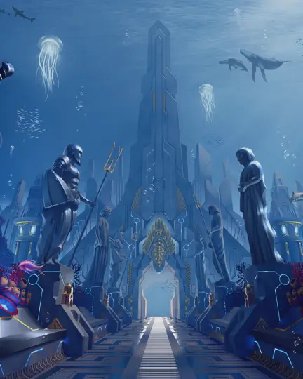 Banner: Beauty of Atlantis (Mobile Header 4)
