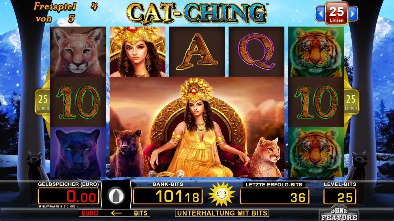 Cat-Ching Freispiele