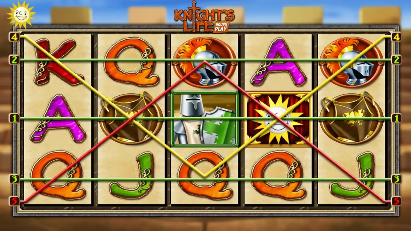 Übersicht der Erfolgslinien im Knight’s Life Basisspiel