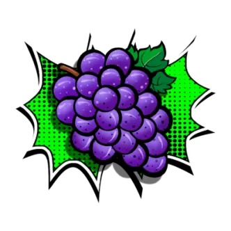 Popart-Fruits-3-Weintrauben_400x400