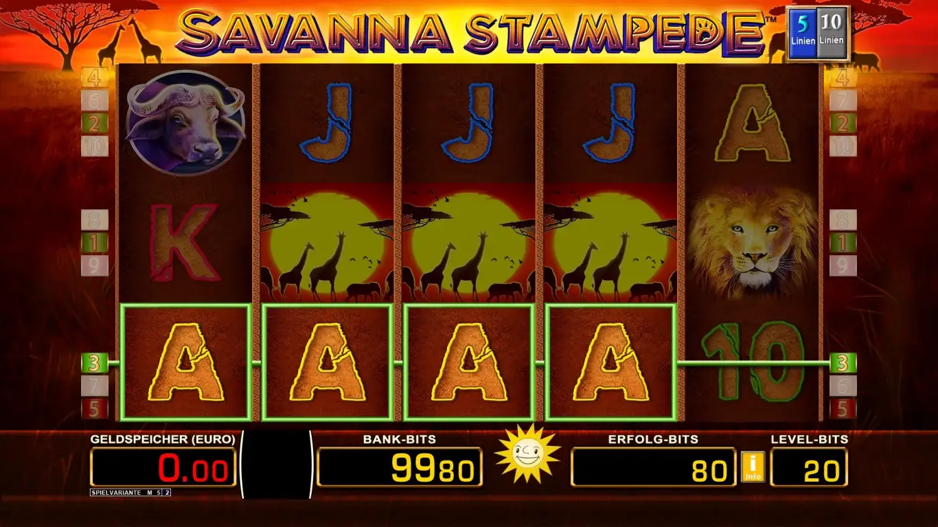 SavannaStampede-Basisspiel