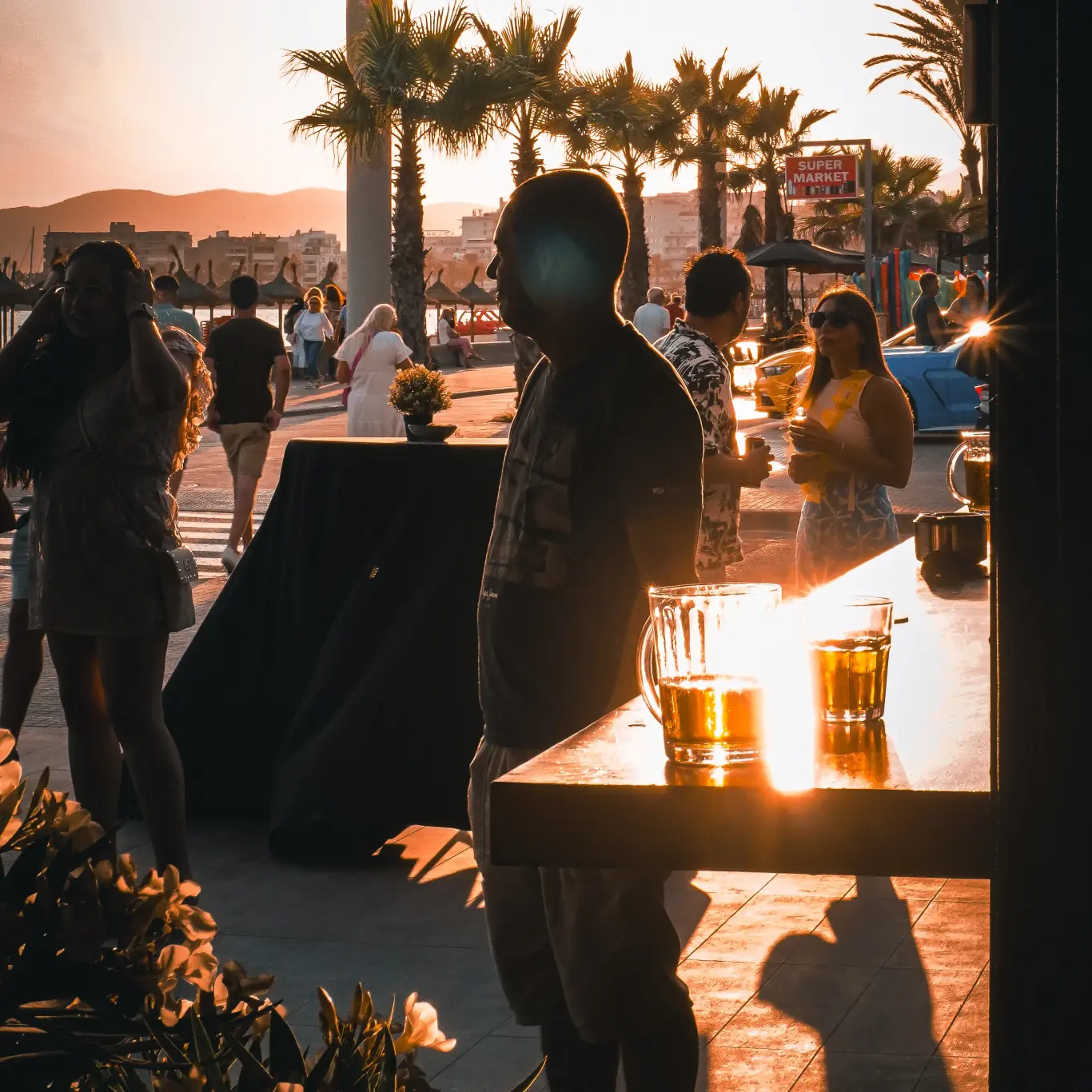 Spielhalle_Mallorca-Abendstimmung